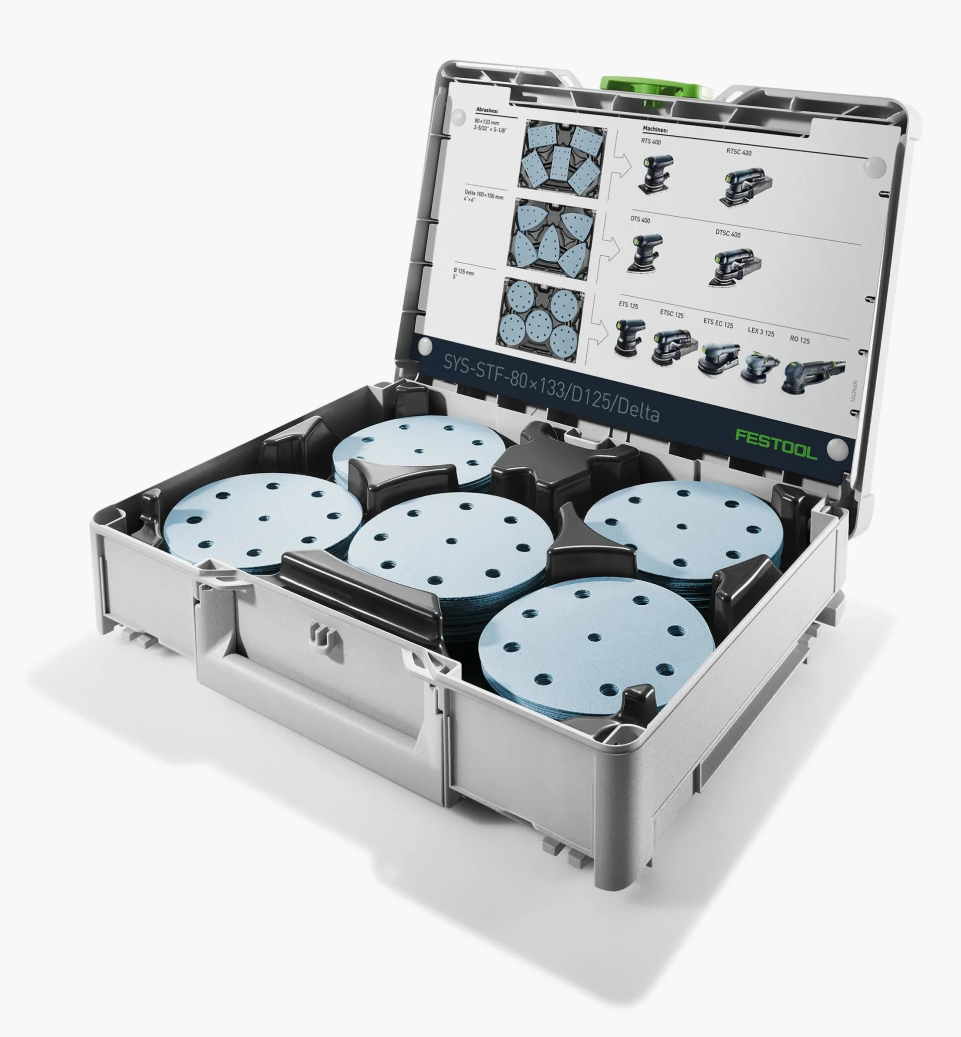 Lee Valley Festool D125 Abrasive Disc Starter Set