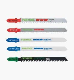 Lee Valley Festool Jigsaw Blade Set STS-Sort/21 P/M/B
