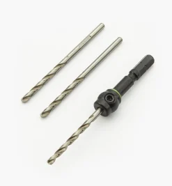 Lee Valley Festool Metric Centrotec HSS Spiral Drill Bits