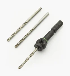 Lee Valley Festool Metric Centrotec HSS Spiral Drill Bits
