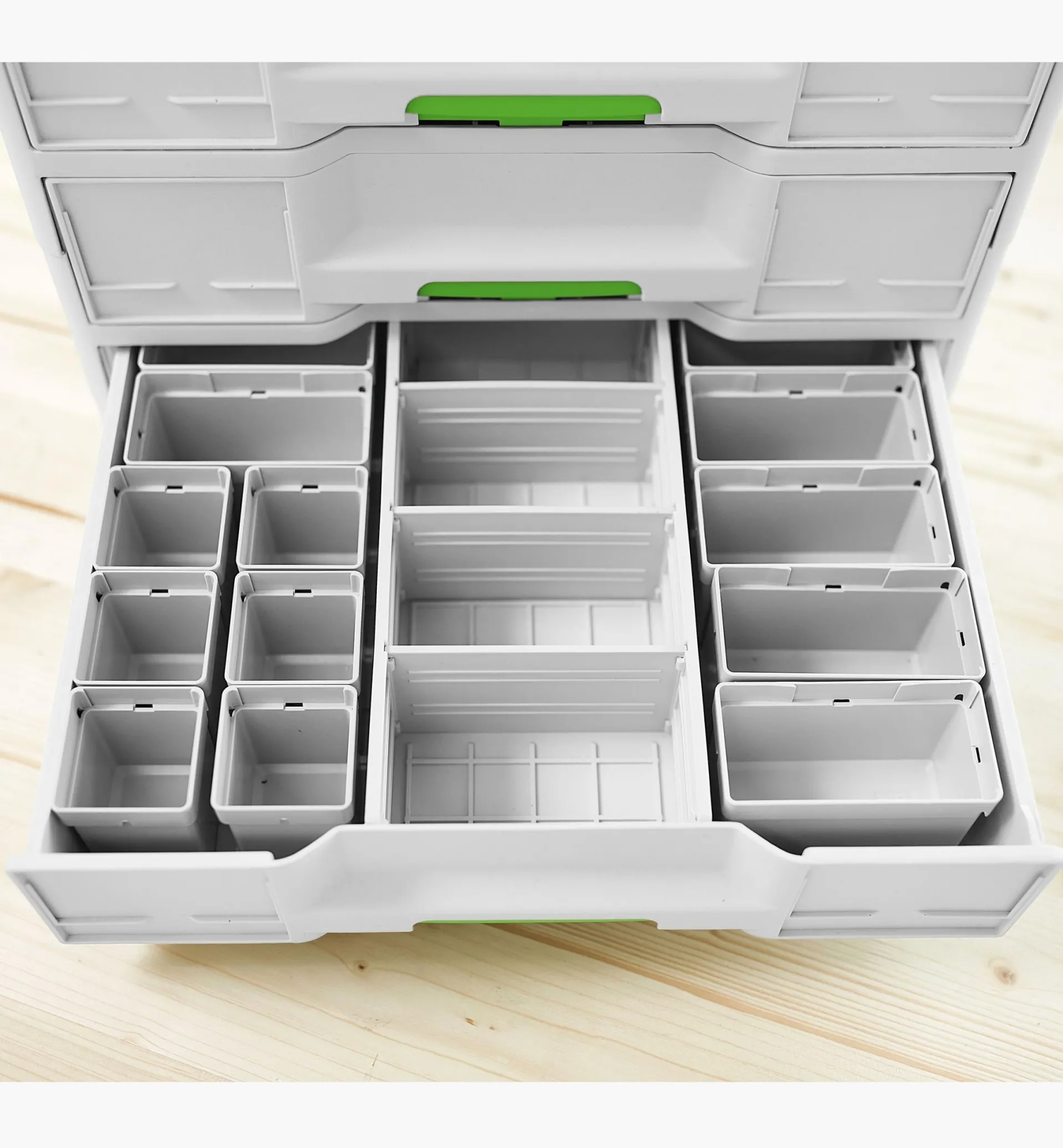 Lee Valley Festool Plastic Container Set 50 × 50/50 × 100 × 68