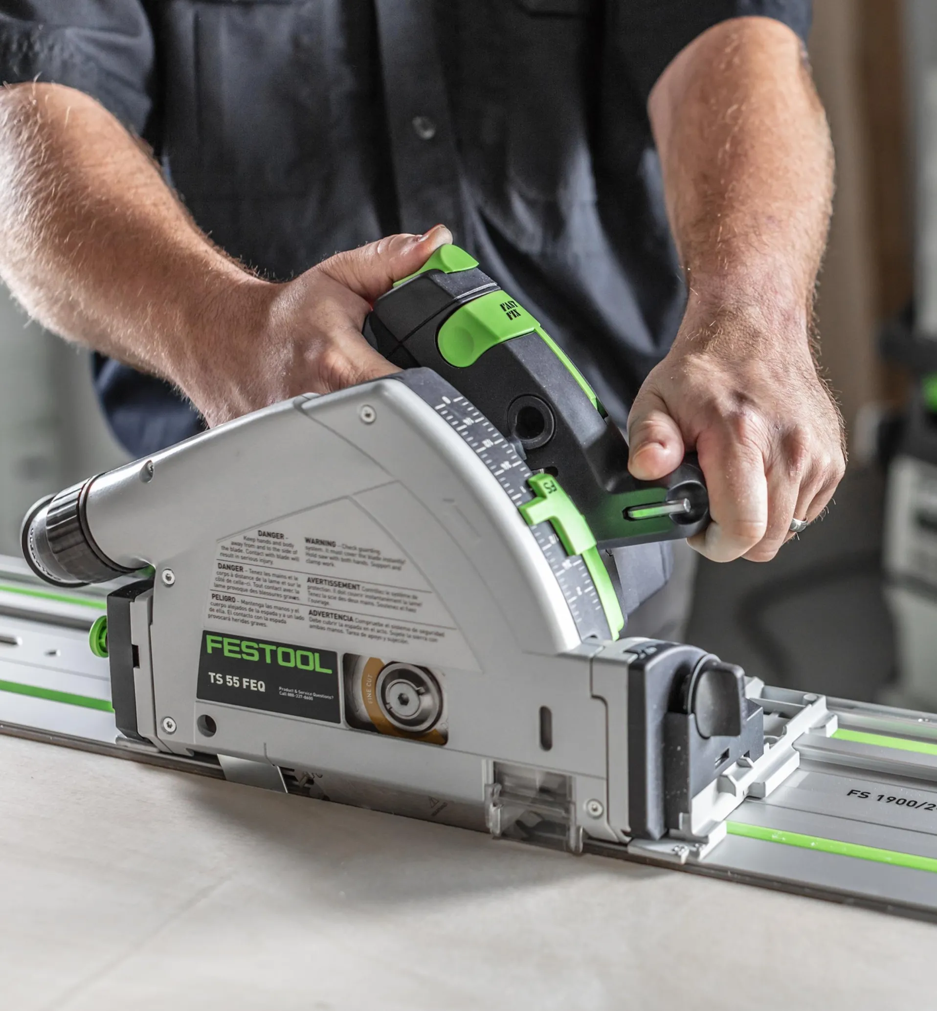 Lee Valley Festool Plunge-Cut Saw TS 55 FEQ-F-Plus US