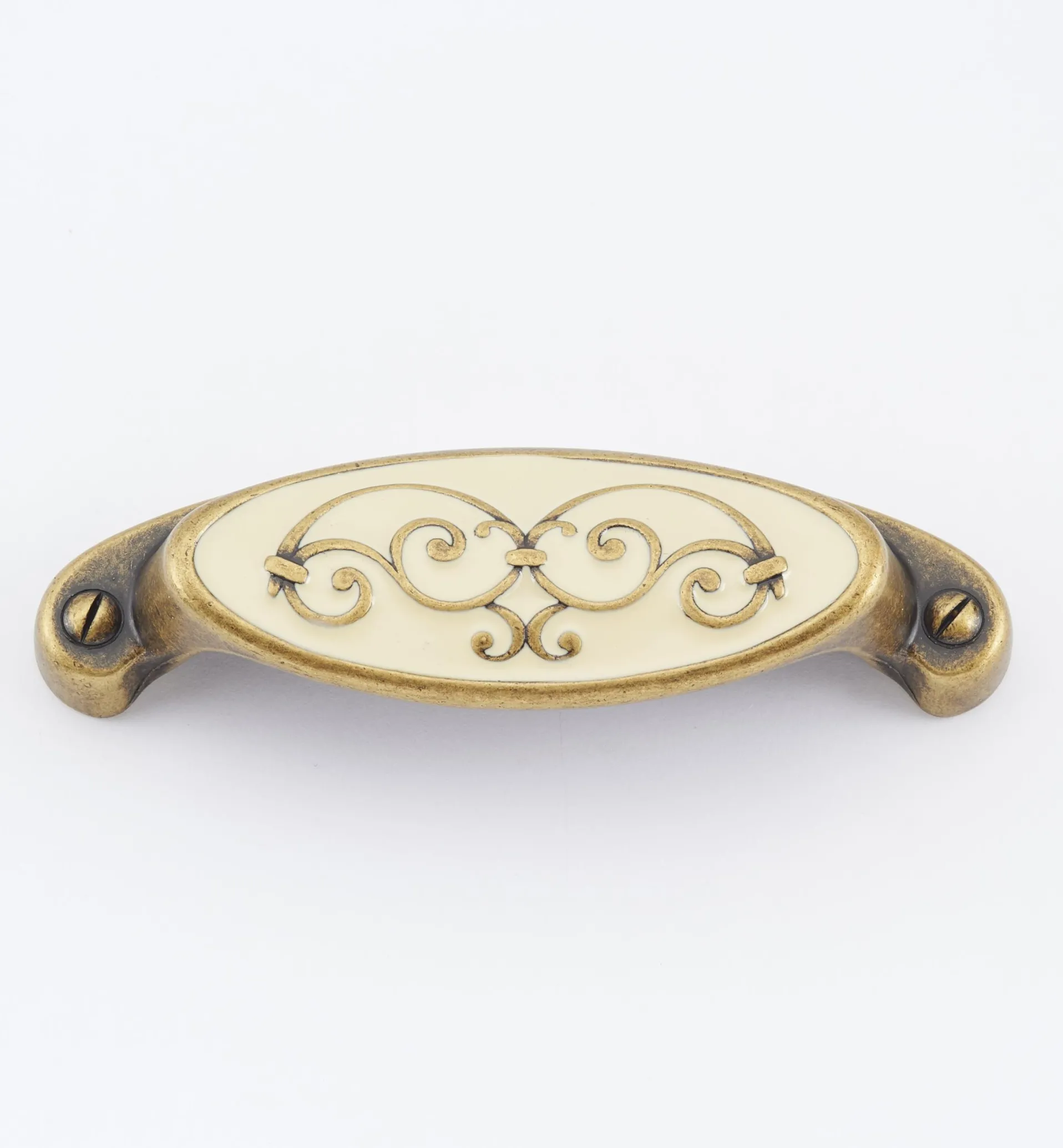 Lee Valley Filigree Oval Shell Pulls