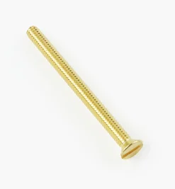 Lee Valley Flat-Head Slot Brass Machine Screws