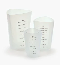 Lee Valley Flexible Silicone Measuring Cups