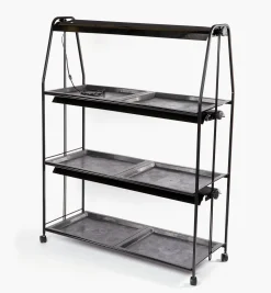 Lee Valley Floralight T5 LED Full-Spectrum Multi-Tier Grow-Light Stands