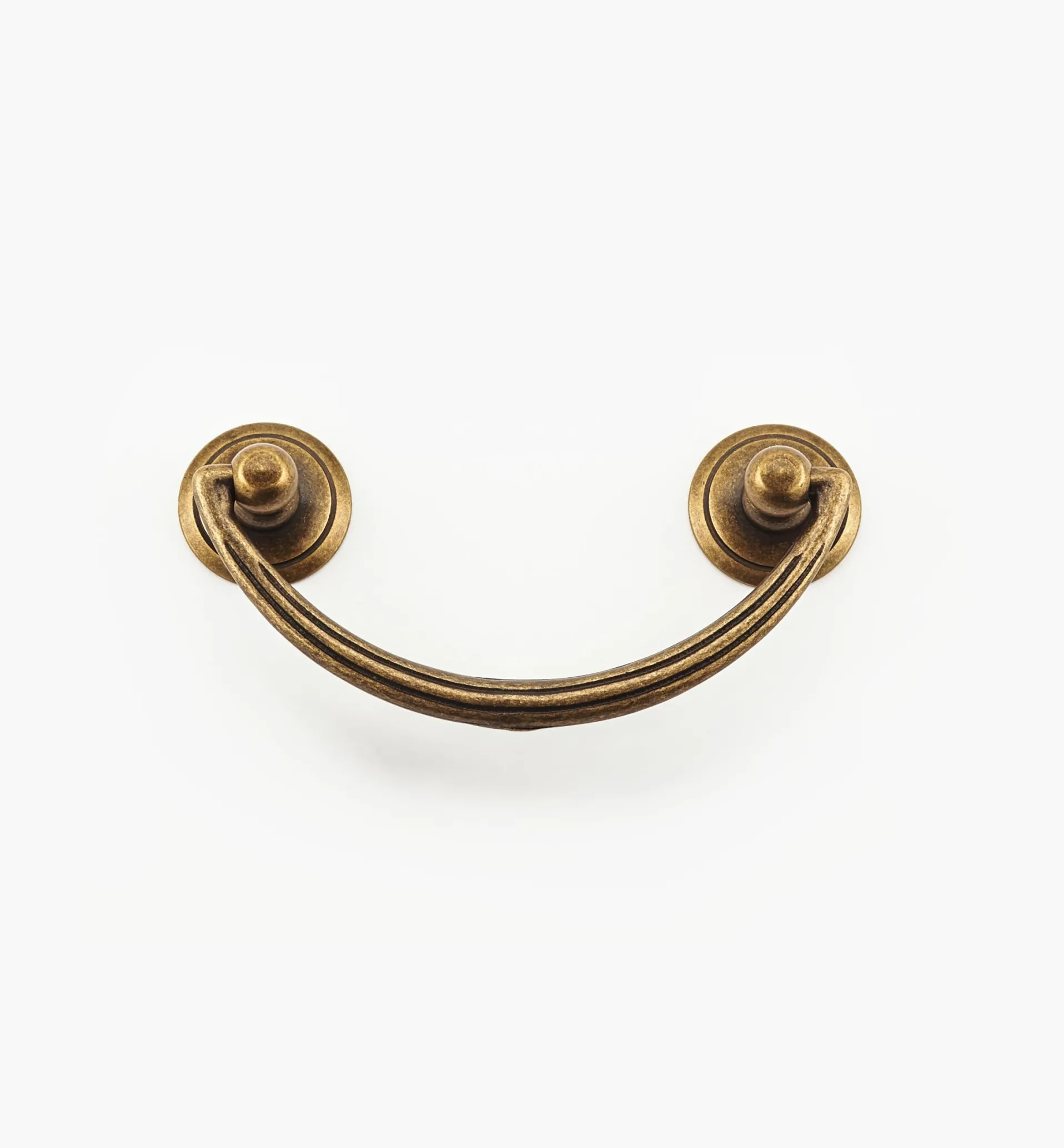 Lee Valley Fluted Brass Handles