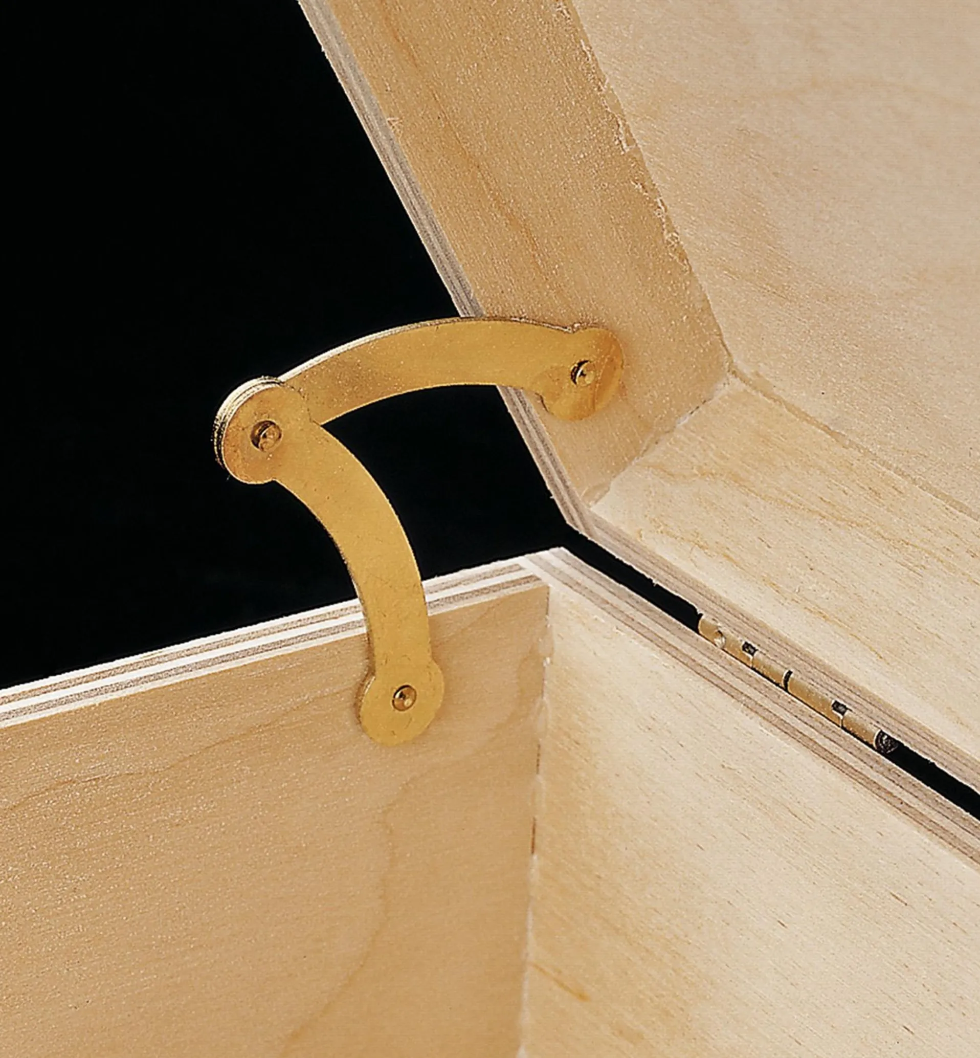 Lee Valley Folding Lid Stays