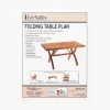 Lee Valley Folding Table Plan