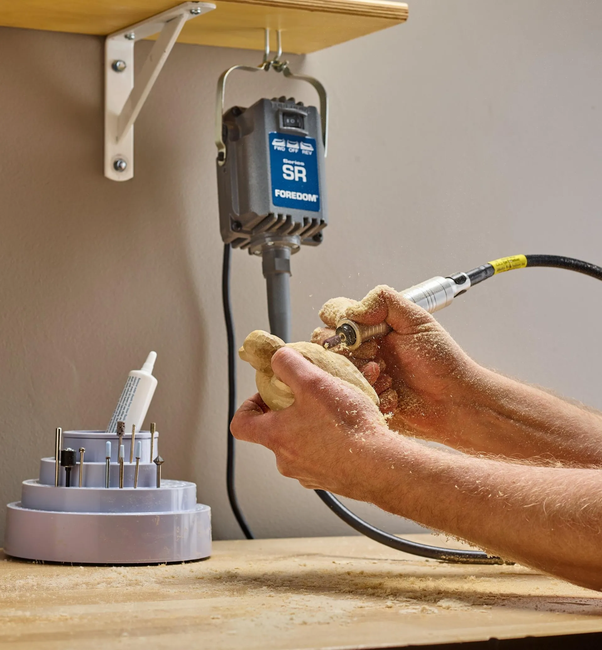 Lee Valley Foredom SR Power Carver Kit