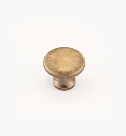 Lee Valley Forged Brass Flat Knobs