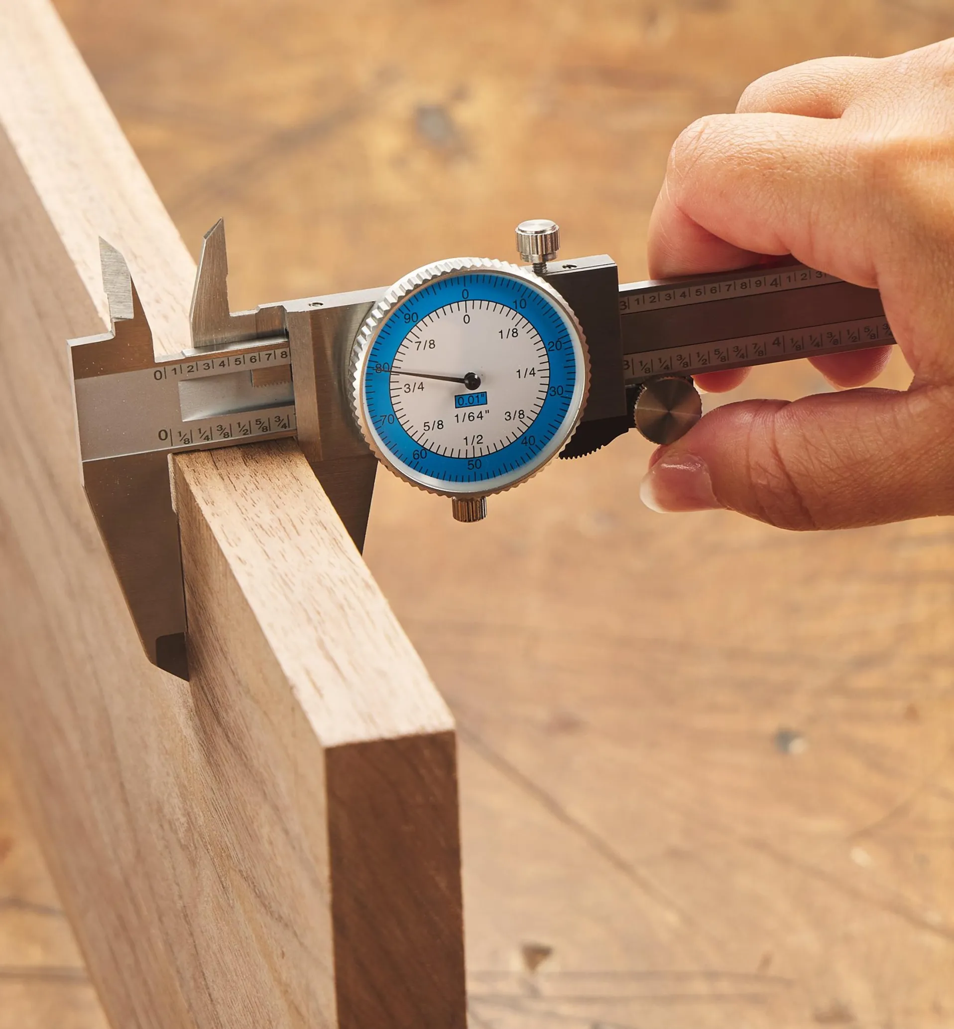 Lee Valley Fractional/Decimal Inch Combination Caliper