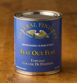 Lee Valley General Flat Out Flat Topcoat