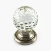 Lee Valley Glass Dimpled Globe Knob