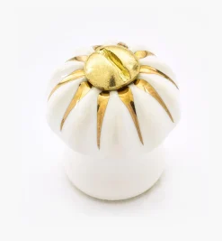 Lee Valley Gold Stripe Melon Knobs