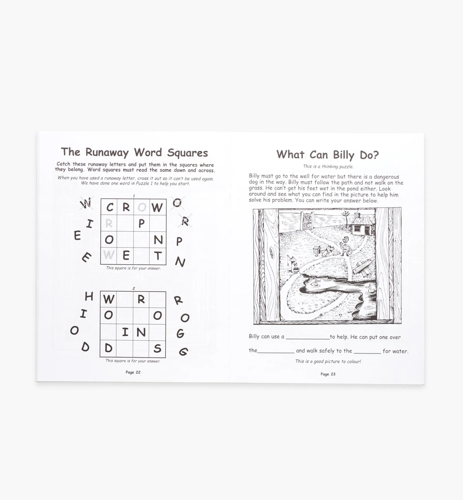 Lee Valley Grandmother's Puzzle Book