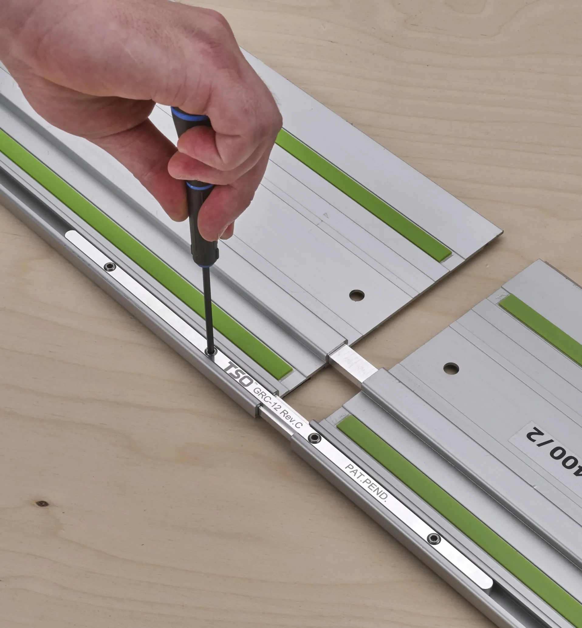 Lee Valley GRC-12 Self-Aligning Guide Rail Connectors