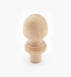 Lee Valley Hardwood Acorn Finial