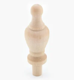 Lee Valley Hardwood Colonial Finial