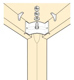 Lee Valley Heavy-Duty Leg Braces
