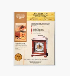 Lee Valley Heritage Bracket Clock Plan