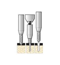 Lee Valley Hex-Shank Centering Bits