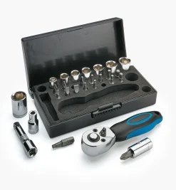 Lee Valley Imperial Compact 28-piece Ratchet Set