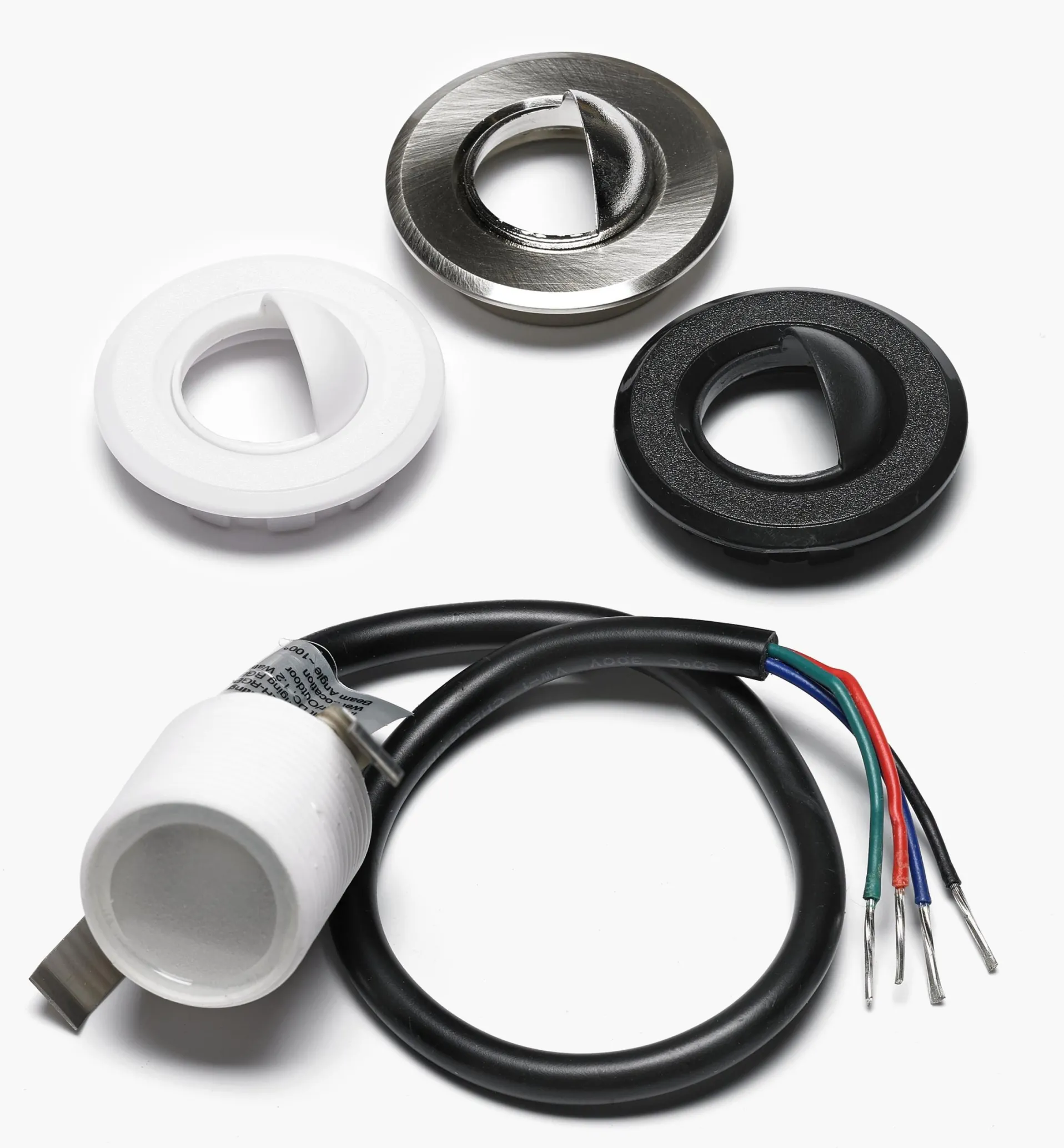 Lee Valley Indoor/Outdoor Color-Controlled (RGB) Mini Recessed LED Light Kit