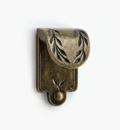 Lee Valley Inspirations Leaf Motif Finger Pull