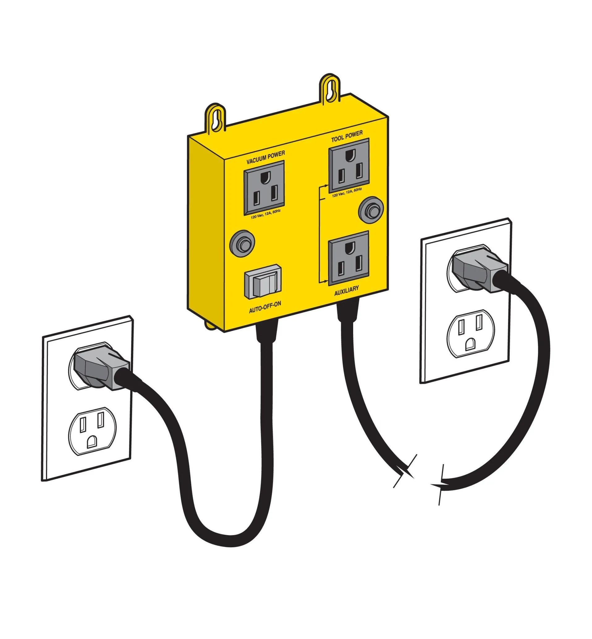 Lee Valley IVAC Automatic Vacuum Switch