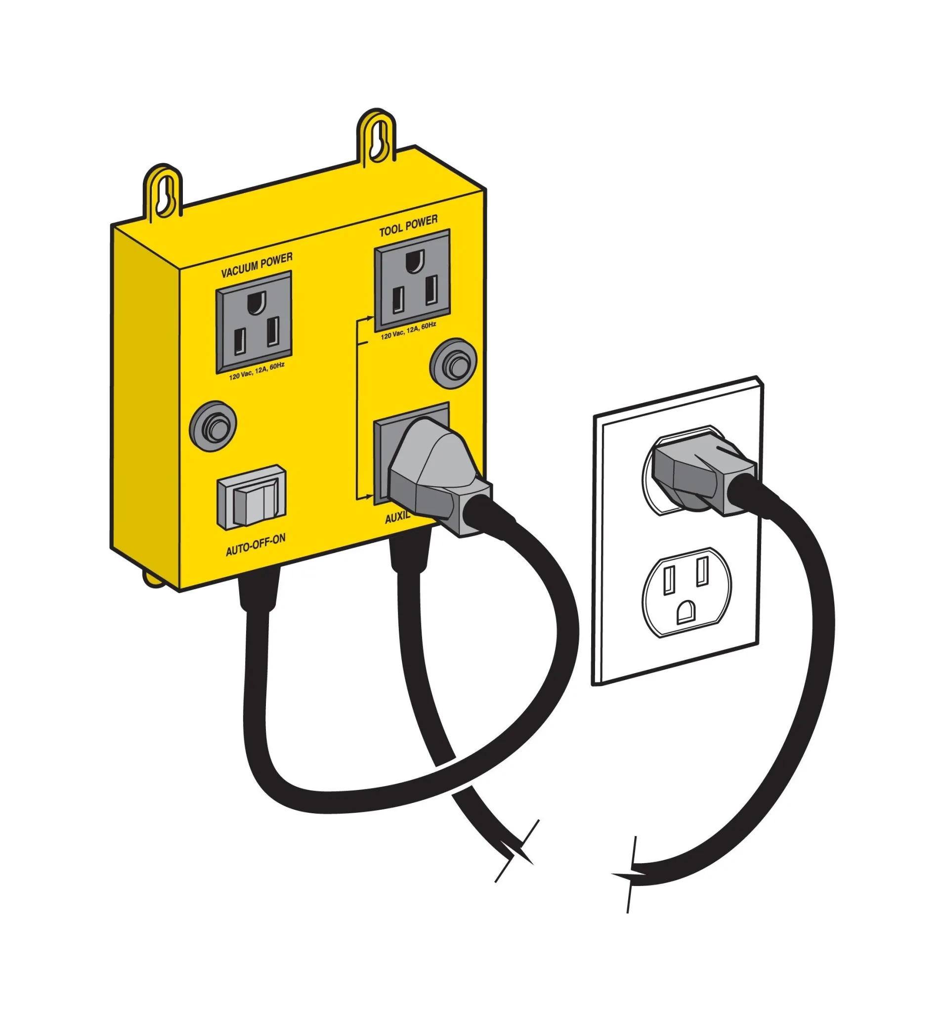 Lee Valley IVAC Automatic Vacuum Switch
