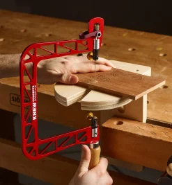 Lee Valley Knew Concepts Mk.IV Aluminum Swivel Fret Saws