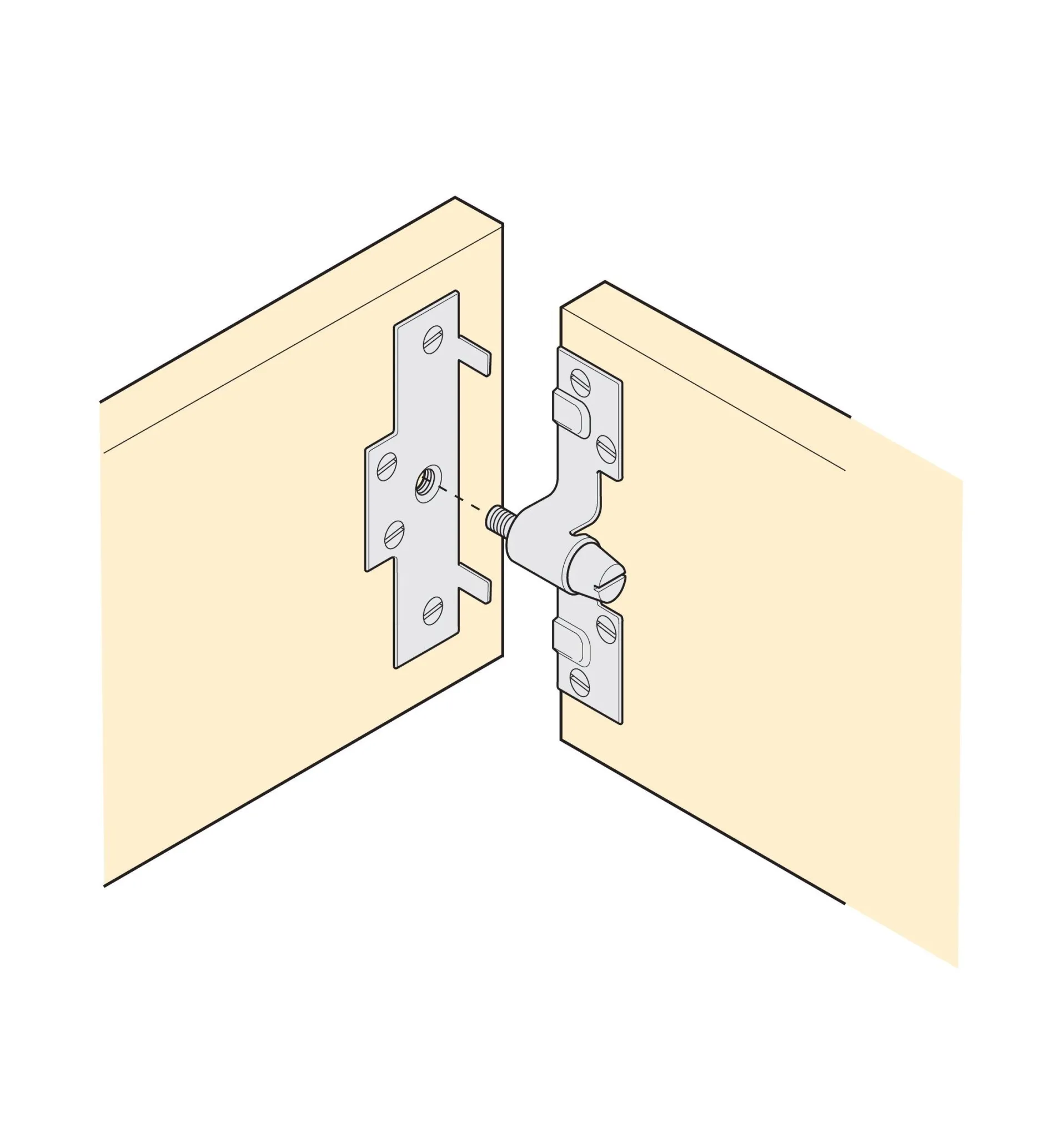 Lee Valley Knock-Down Bed Hardware