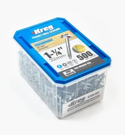 Lee Valley Kreg Washer-Style Head Pocket-Hole Screws