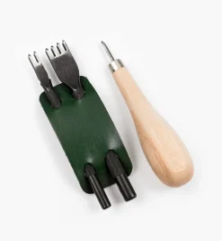 Lee Valley Leather-Stitching Chisels & Awl Sets
