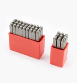 Lee Valley Letter & Number Stamp Sets