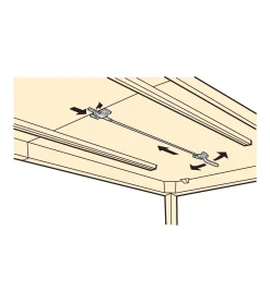 Lee Valley Lever Table Lock