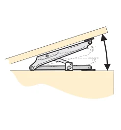 Lee Valley Lift-Up Ratchet Supports