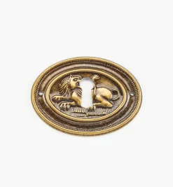 Lee Valley Lion Plate Escutcheon