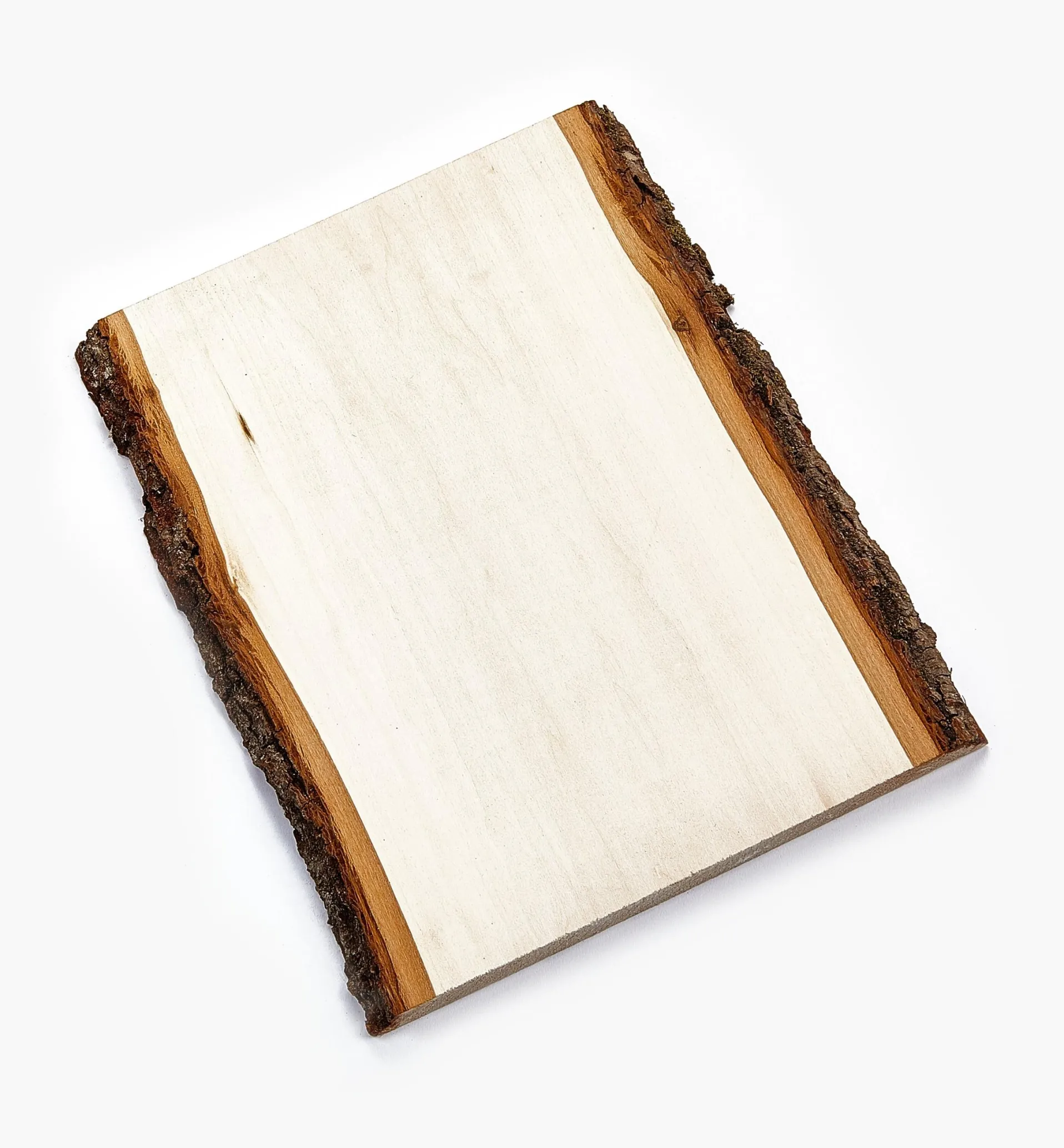 Lee Valley Live-Edge Rectangular Basswood Plaques
