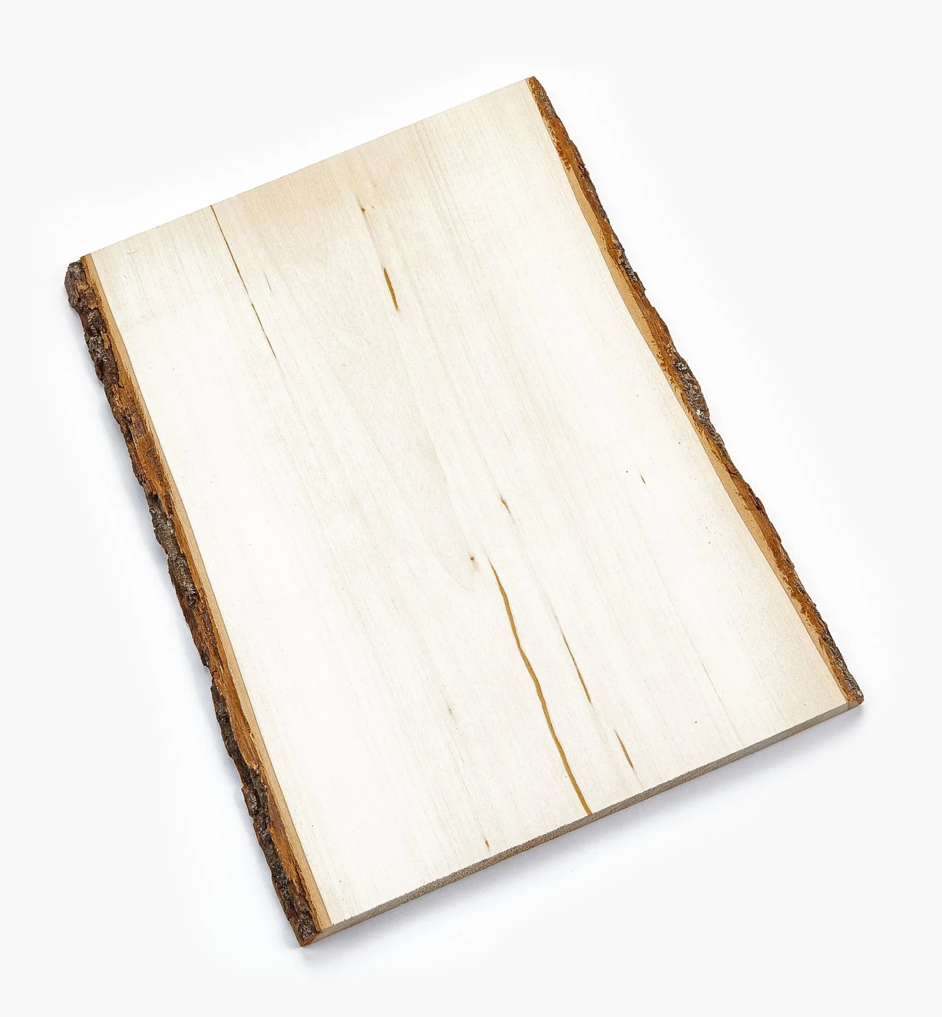 Lee Valley Live-Edge Rectangular Basswood Plaques