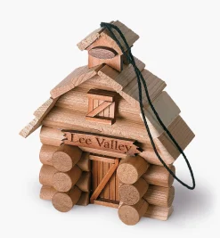 Lee Valley Log Cabin And Barn Ornament Kits