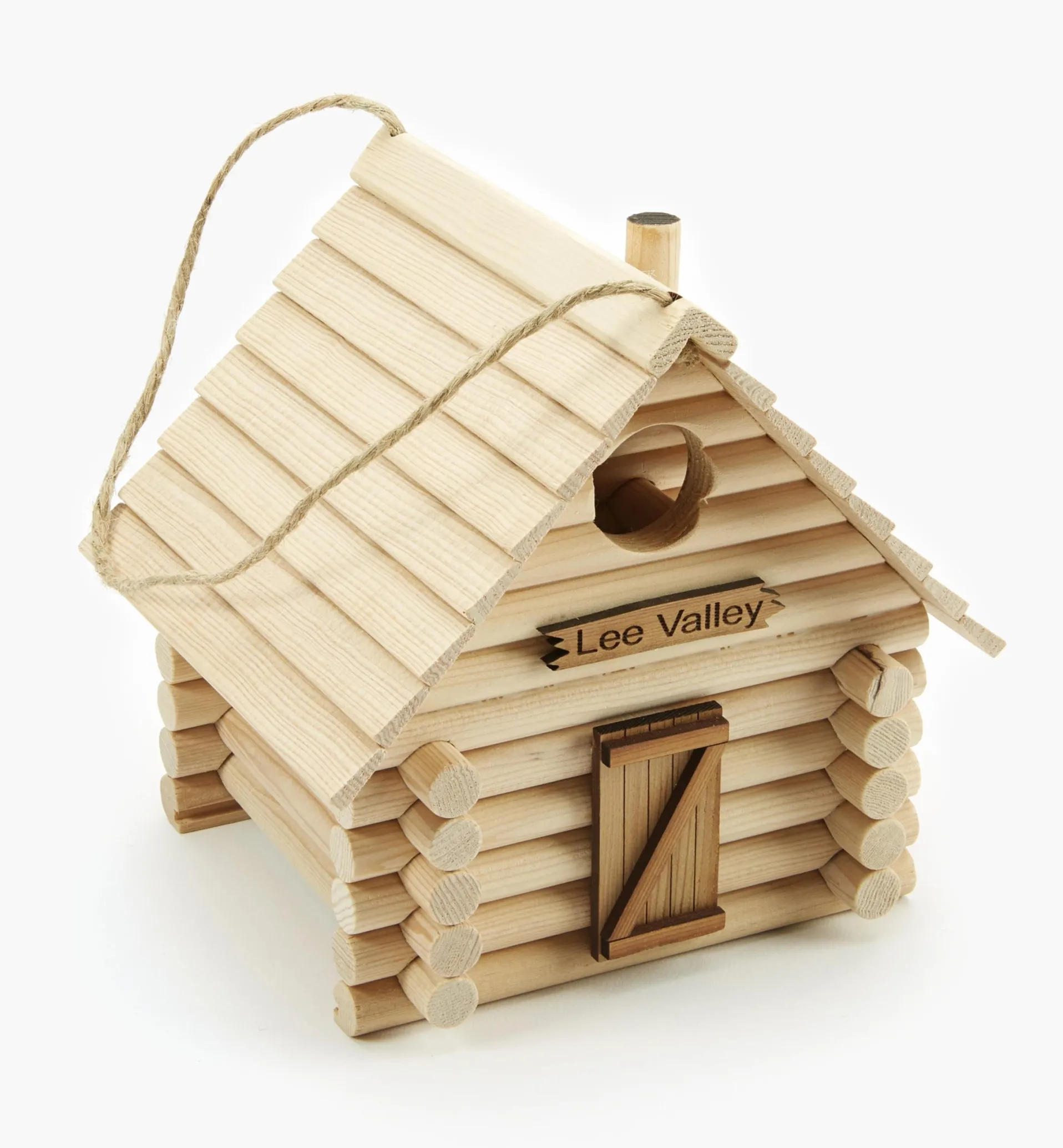 Lee Valley Log Cabin Birdhouse Kit