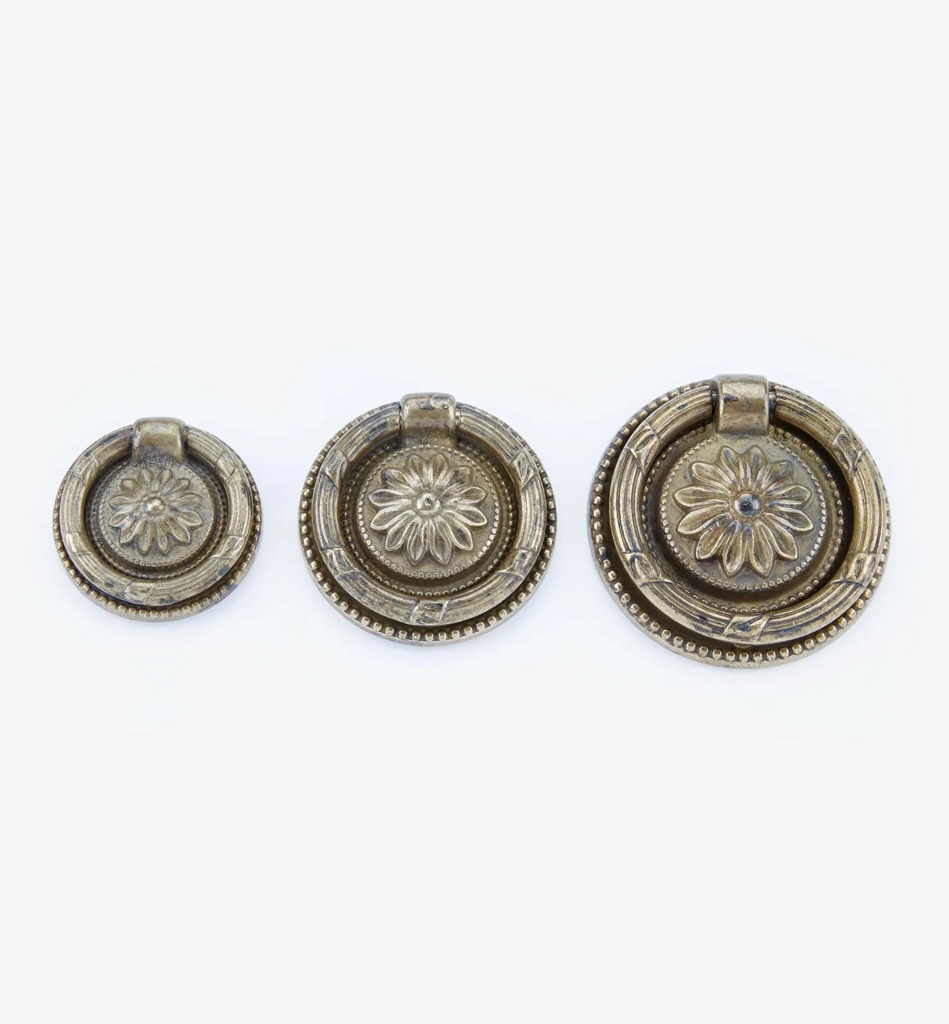Lee Valley Louis XVI Old Brass Ring Pulls