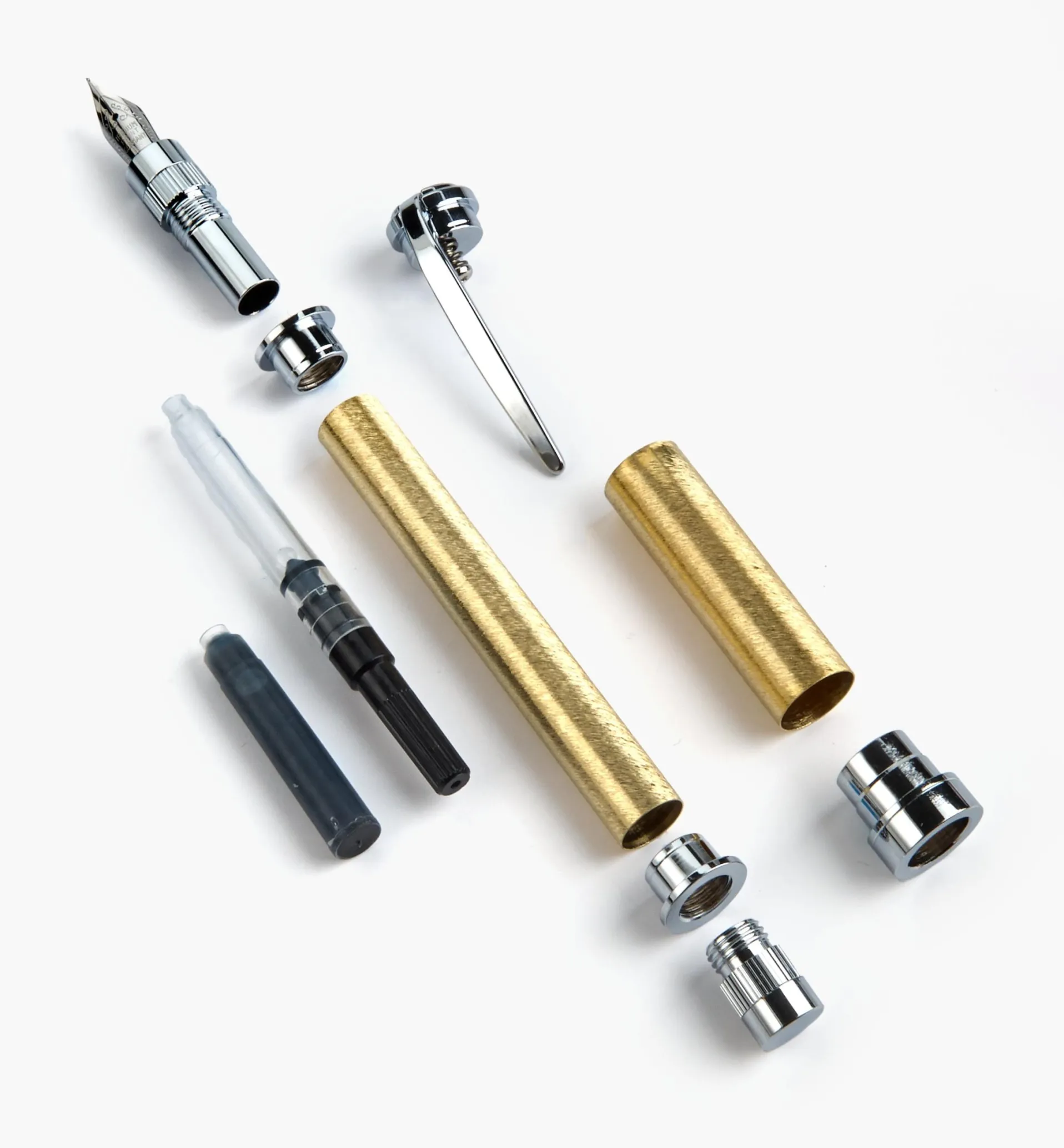 Lee Valley Magnetic Graduate Fountain Pen Hardware