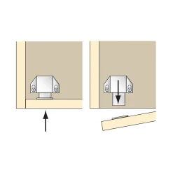 Lee Valley Magnetic One-Touch Latches