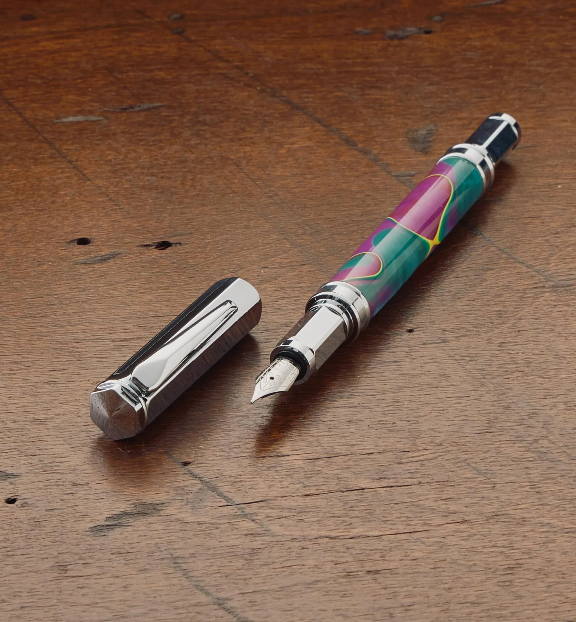 Lee Valley Magnetic Vertex Fountain Pen Hardware