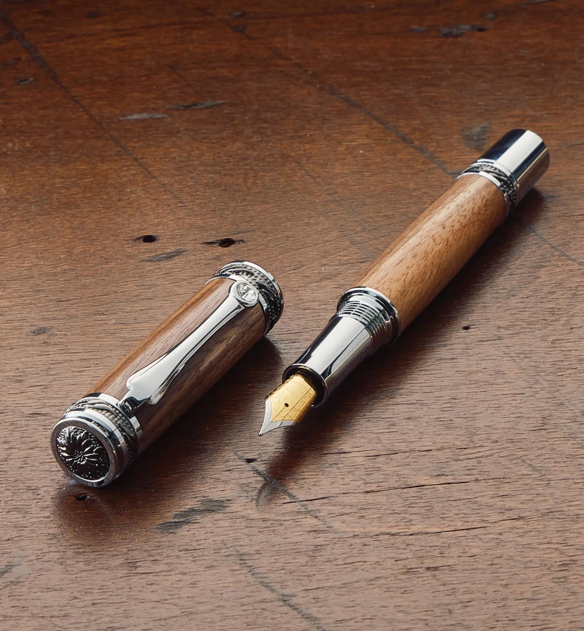 Lee Valley Majestic Fountain Pen Hardware