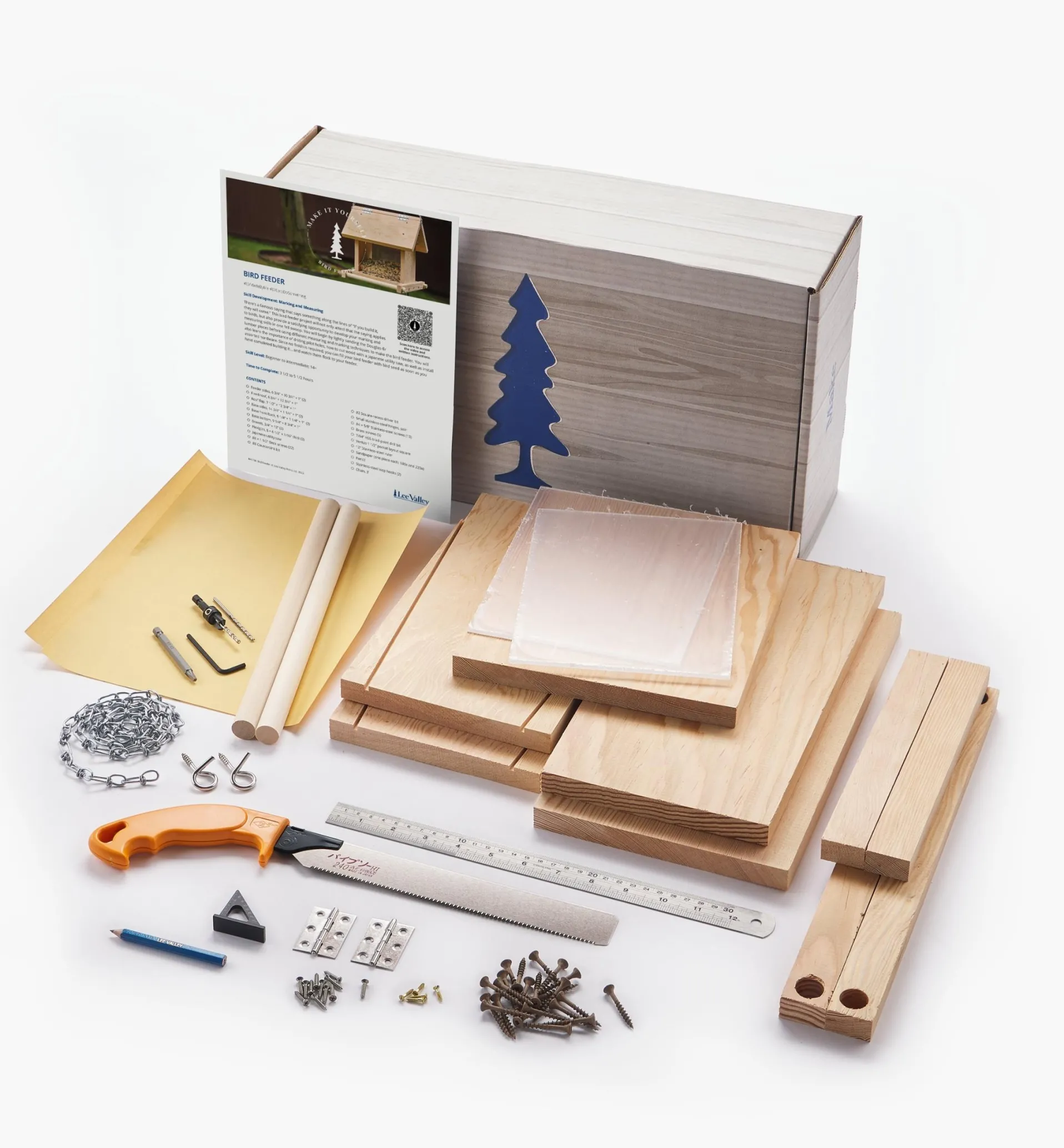 Lee Valley Make It Yourself Bird Feeder Kit