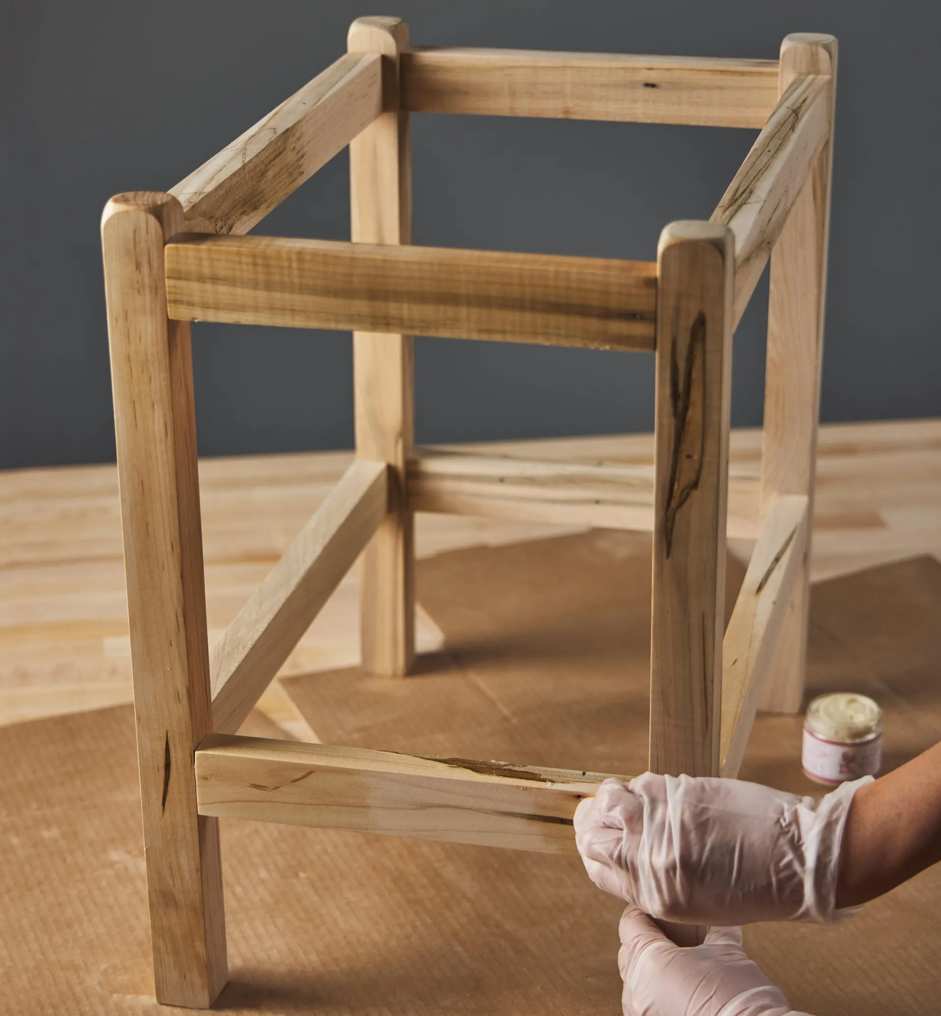 Lee Valley Make It Yourself Danish Cord Stool Kit